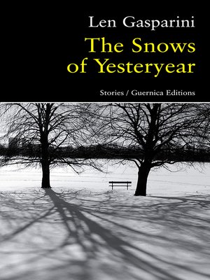 cover image of The Snows of Yesteryear